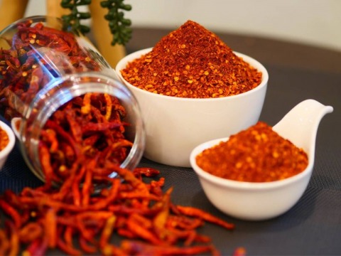 พริกป่น คั่วหอม พริกป่น คั่วหอม